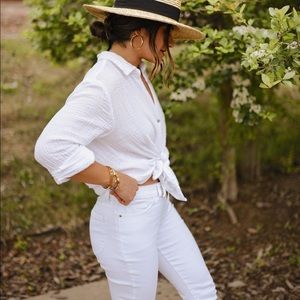Calvin Klein White Jeans